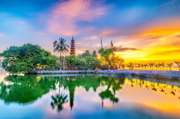 Tran Quoc Pagoda in Hanoi, Vietnam – A key attraction in the 8-Day Vietnam Highlights Tour