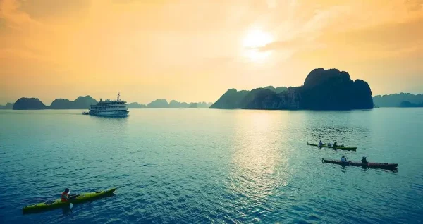 Halong Bay Luxury Day Cruise, Cave, Kayaking, Swimming