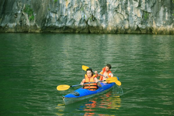 Halong Bay One Day Cruise: Best Caves, Kayaking, Swimming