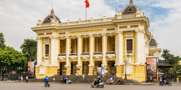 Hanoi Opera House in the Old Quarter