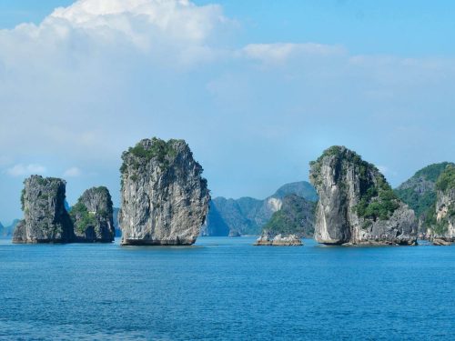 Halong Bay - Stunning landscape featured in the 8-Day Vietnam Highlights Tour