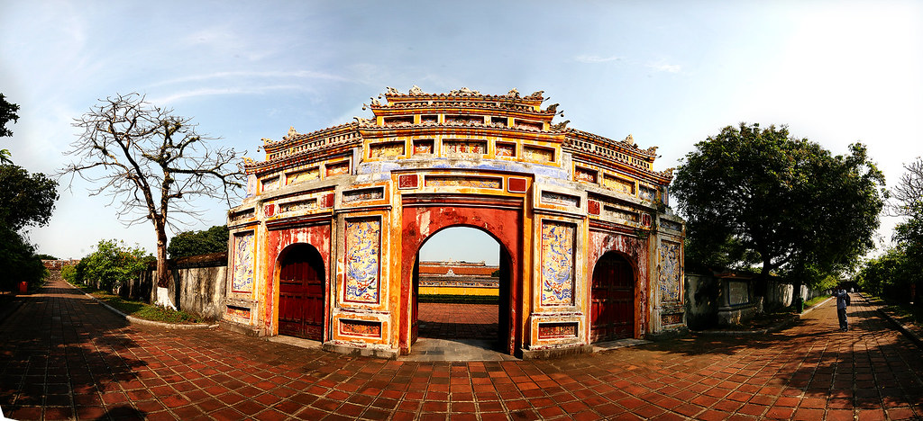 Dien Tho Palace within the Hue Imperial Citadel, a representation of Vietnam’s royal heritage