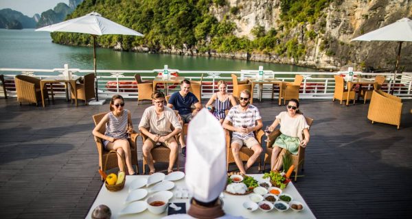 3-Day Halong & Lan Ha Bay 5-Star Cruise with Balcony & FULL ACTIVITIES - Image 11