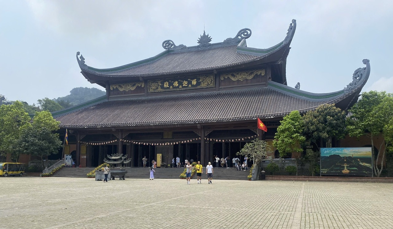 Bai Dinh Pagoda, a spiritual landmark of Ninh Binh Travel, known for its grand Buddhist architecture