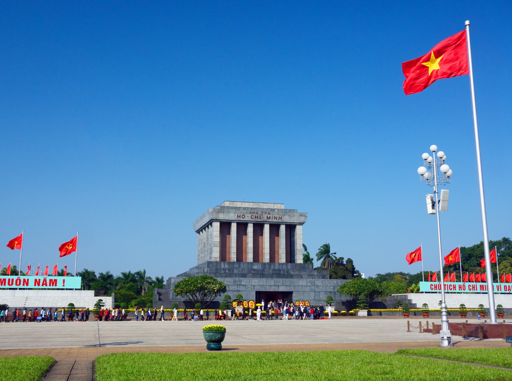 Arrival in Hanoi