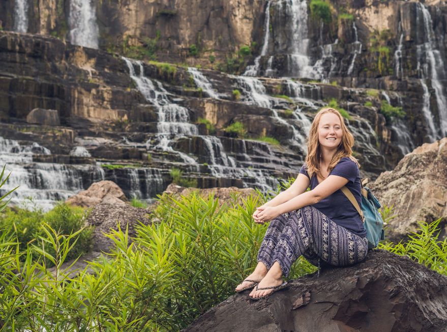 beautiful waterfalls in Vietnam