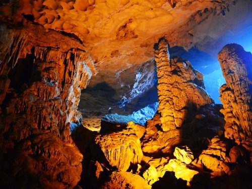 Sung Sot Cave – the most famous attraction on Halong Bay tours from Hanoi