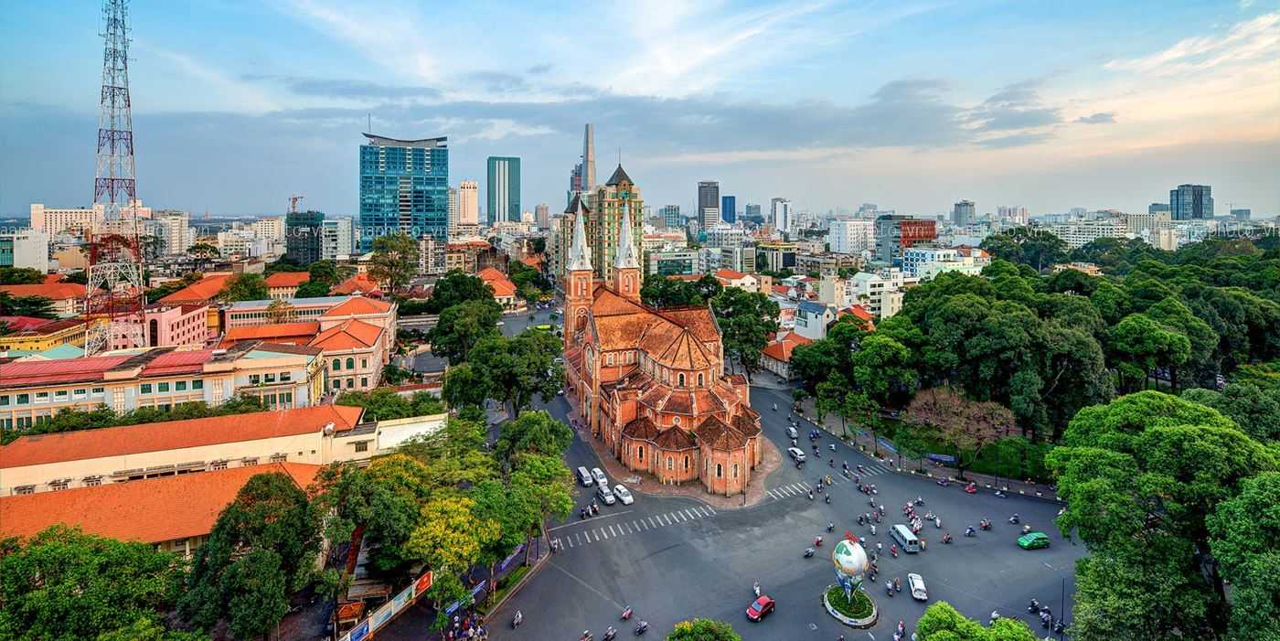 A corner of Ho Chi Minh City